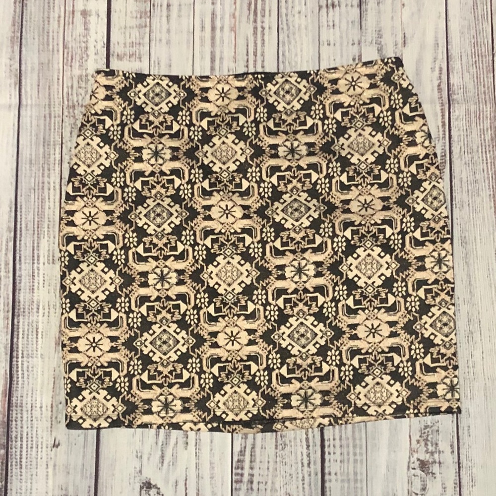 Xhiliration Black Dress Skirt